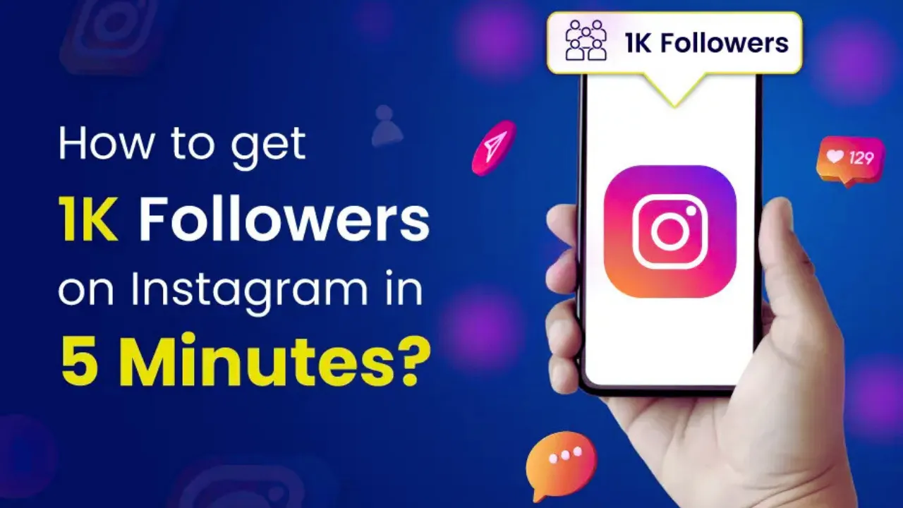 how to get 1k followers on Instagram in 5 minutes by Nsfollowers.org